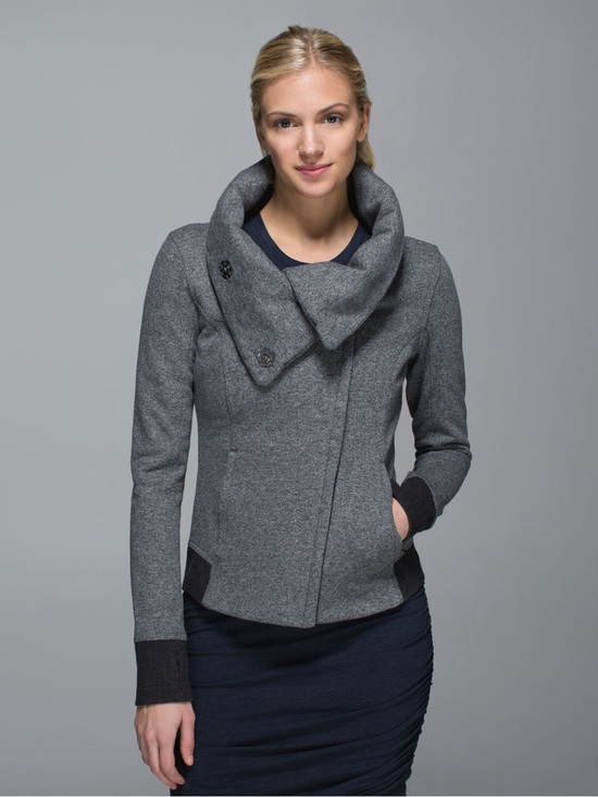 lululemon athletica Jackets & Blazers - Lululemon Karmacollected jacket - heathered speckled black 💜